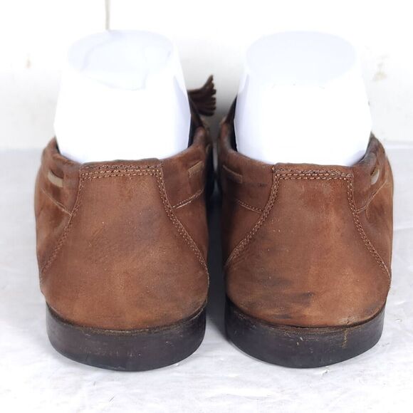 Salvatore Ferragamo Women's US 6,5 EE Leather Tassels Slip-On Loafer Moccasin - Picture 10 of 16